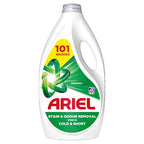 Ariel Washing Liquid Laundry Detergent, Clothes Washing Liquid, 101 Washes, Stain Remover for Clothes & Odour Removal in 1 Use, Brrrilliant Even in Cold & Short - New