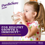 PaediaSure Shake Ready-To-Drink Chocolate 4x200ml - Kids Supplement, 26 Vitamins, Minerals, Iron, Protein, Growth, Immunity - Damaged Box - BBE 01/2027