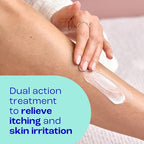E45 Itch Relief Cream 100g - Anti-Itch Eczema Dermatitis Skin Irritation Treatment - Non-Greasy Soothing Formula - Damaged Box - BBE 06/2027