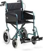 Days Compact Lightweight Foldable Wheelchair for Adults, Standard - Blue - Very Good