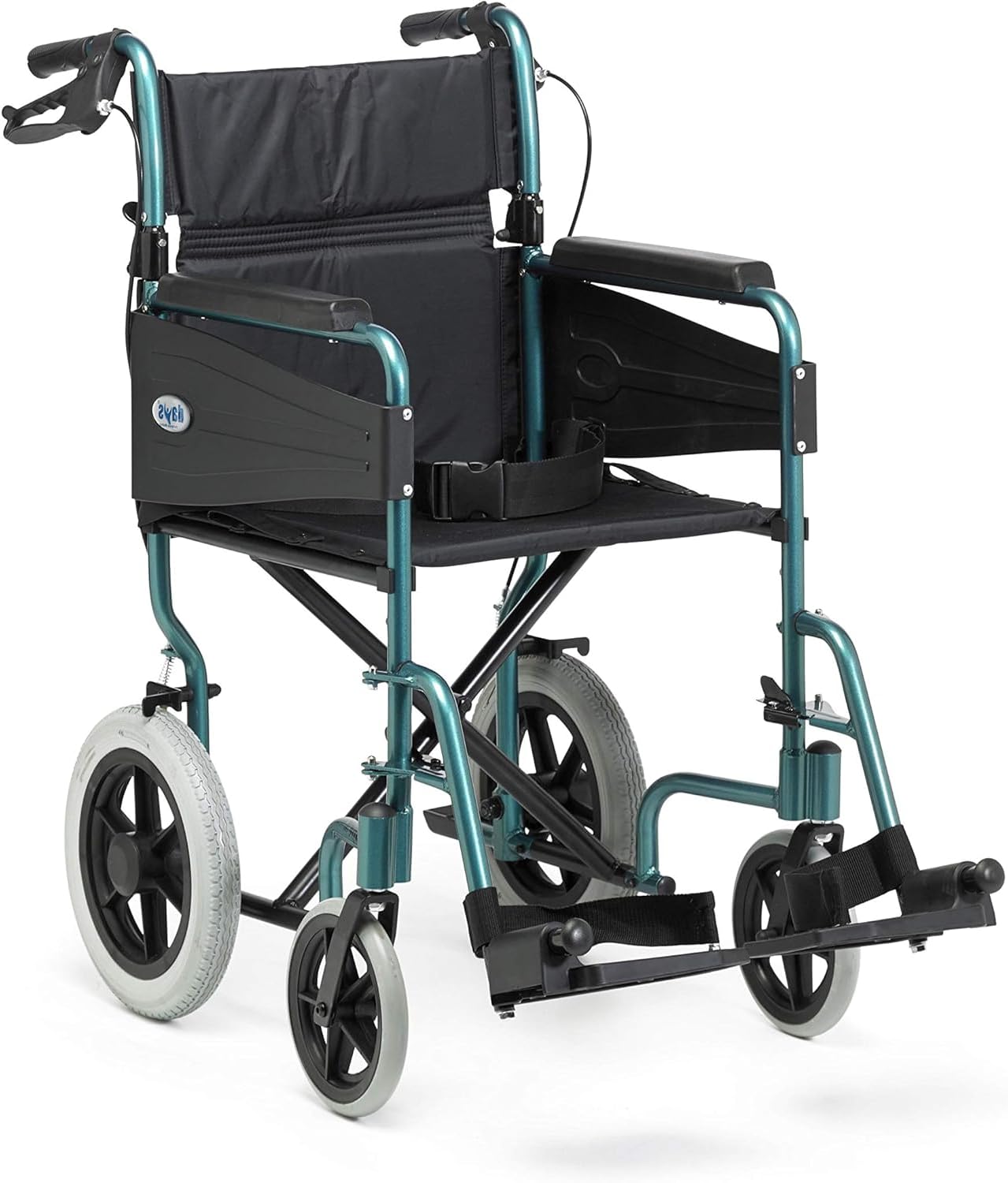 Days Compact Lightweight Foldable Wheelchair for Adults, Standard - Blue - Very Good