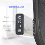 COMFIER Shiatsu Back Massager with Heat - Portable Massage Cushion for Chair - Neck Shoulder Back Pain Relief - Very Good