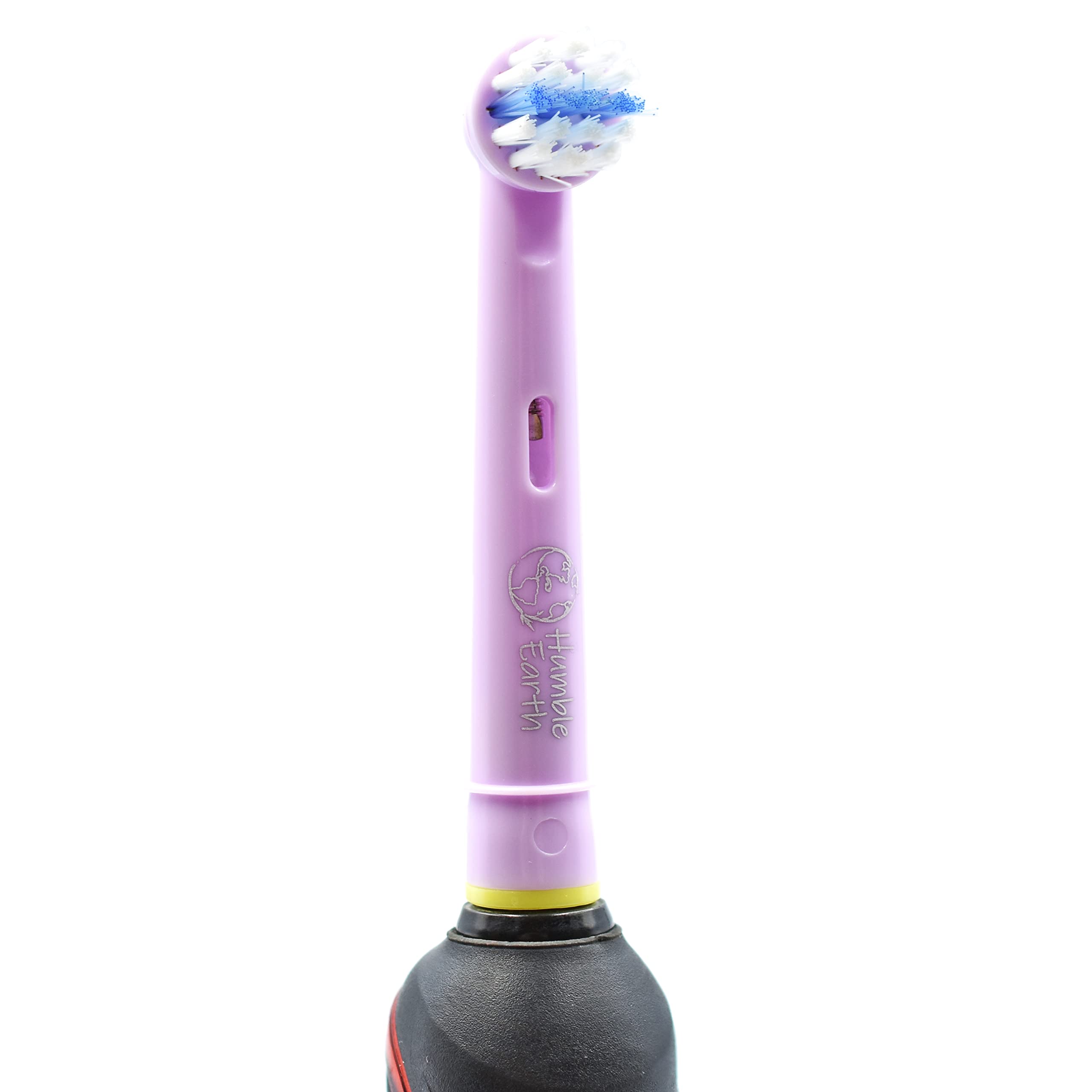 Humble Earth Kids Toothbrush Heads Compatible Oral-B Electric Soft Bristles - 16 Pack - Damaged Box