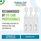 Thealoz Duo Gel - Dry Eye Relief - Preservative-Free - 90 Single Doses - Eye Drops - Lubricating Gel - Damaged Box - BBE 07/2028