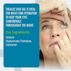 Thealoz Duo Gel - Dry Eye Relief - Preservative-Free - 90 Single Doses - Eye Drops - Lubricating Gel - Damaged Box - BBE 07/2028