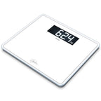 Beurer GS410 Signature Line Glass Bathroom Scale - White - XXL Display - 200kg Capacity - Digital Body Weight Scale - Very Good