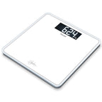 Beurer GS410 Signature Line Glass Bathroom Scale - White - XXL Display - 200kg Capacity - Digital Body Weight Scale - Very Good