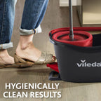 Vileda Turbo 2in1 Spin Mop Head Refills - Pack of 2 - Microfibre power - Stubborn dirt removal - Authentic Vileda Mop Head Replacements - Machine Washable - Fits all Turbo Mops - Damaged Box
