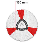 Vileda Turbo 2in1 Spin Mop Head Refills - Pack of 2 - Microfibre power - Stubborn dirt removal - Authentic Vileda Mop Head Replacements - Machine Washable - Fits all Turbo Mops - Damaged Box