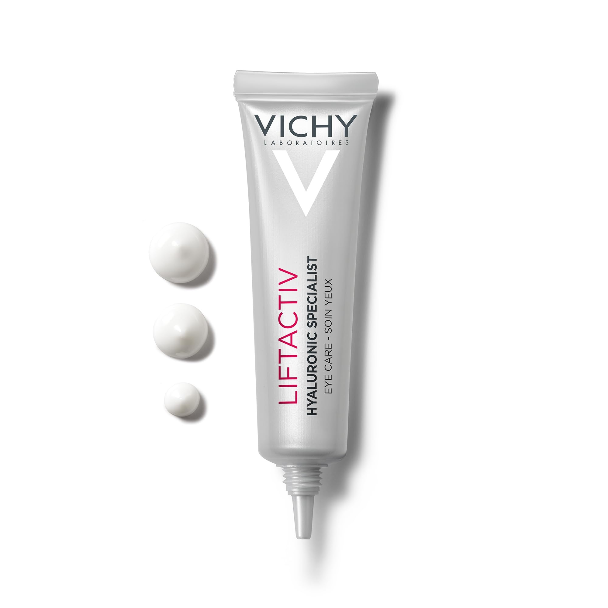 Vichy Liftactiv Hyaluronic Specialist Eye Cream - Anti-Wrinkle, Firming, Dark Circles, Puffiness - 15ml - New