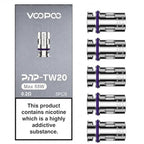 VOOPOO PnP TW20 Mesh Coils 0.2 Ohm Dual-In-One Vape Atomizer Heads - 5 Pack Replacement Coils - Damaged Box