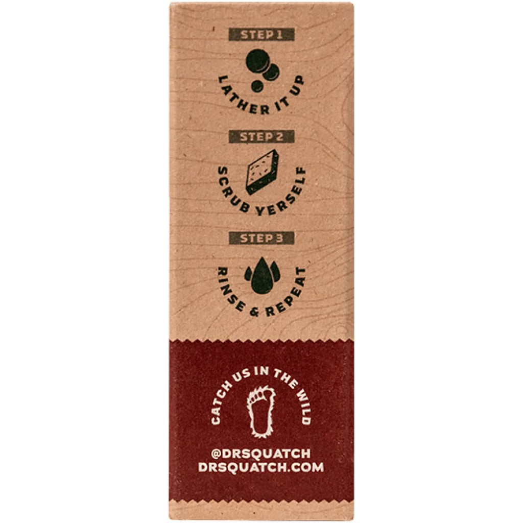 Dr. Squatch Bay Rum Soap - Men's Natural Bar Soap with Kaolin Clay & Shea Butter - Fresh Scent Handmade Organic - New