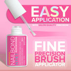 NYK1 Super Strong Nail Glue for Press Ons, Nail Tips & False Nails | 8ml - Damaged Box