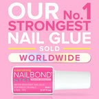 NYK1 Super Strong Nail Glue for Press Ons, Nail Tips & False Nails | 8ml - Damaged Box