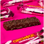 Grenade Dark Chocolate Raspberry Protein Bars - 12 x 60g High Protein Snack Bar Multipack - Damaged Box - BBE 03/2027