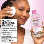 Garnier Micellar Water 700ml - All-in-One Face Cleanser Makeup Remover - Sensitive Skin - New