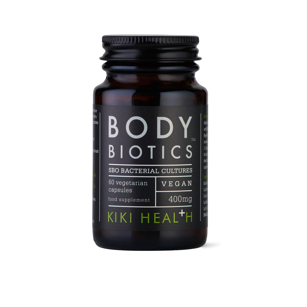 KIKI Health Body Biotics for Men & Women - 60 Count Probiotics Supplement - Digestive Gut Health - Bloating Colon Immune Support - New - BBE 03/2029