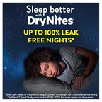 HUGGIES DryNites Pyjama Pants Boys 13+ Years 48-60KG 33 Pack Bedwetting Leak Free Nights - Damaged Box