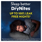 HUGGIES DryNites Pyjama Pants Boys 13+ Years 48-60KG 33 Pack Bedwetting Leak Free Nights - Damaged Box
