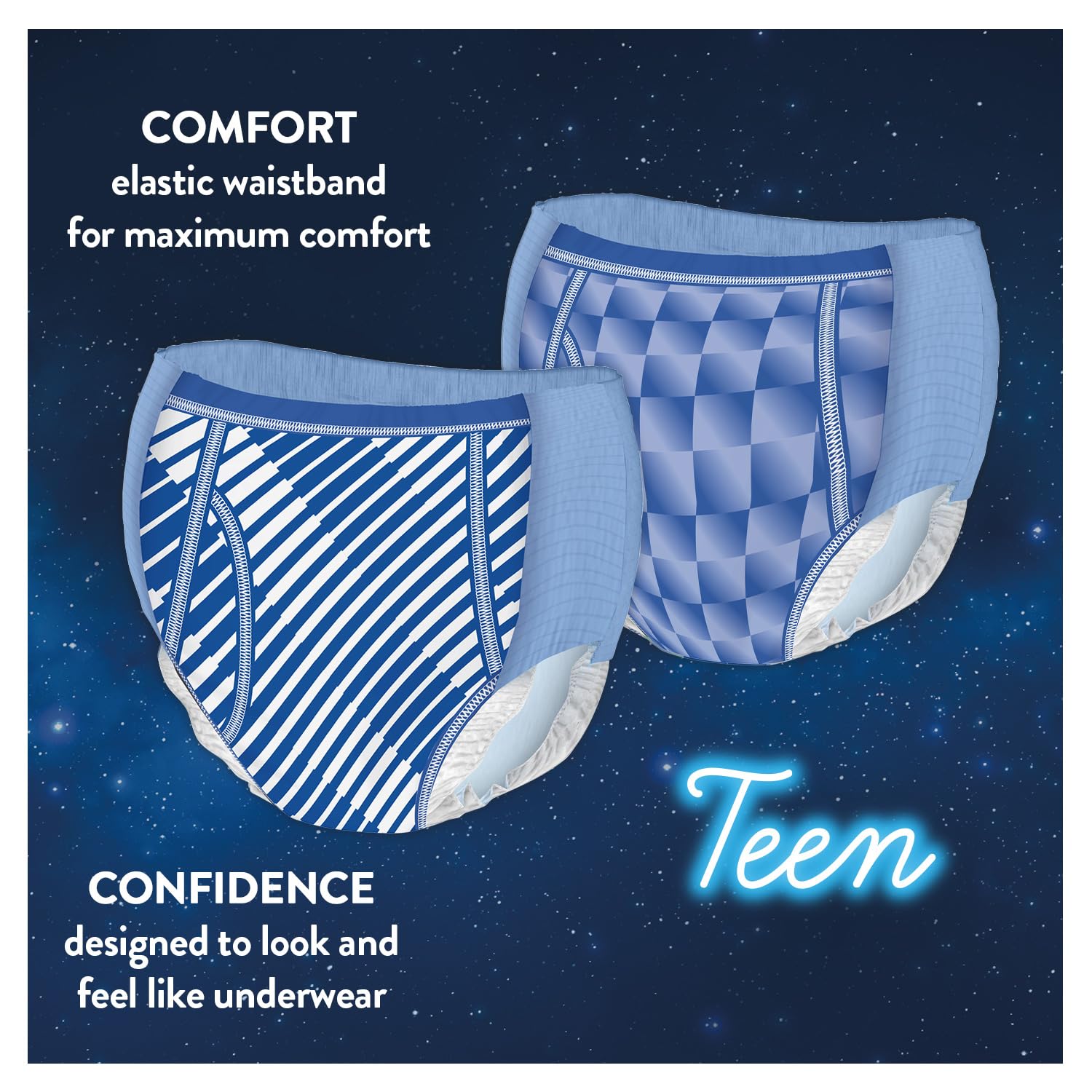 HUGGIES DryNites Pyjama Pants Boys 13+ Years 48-60KG 33 Pack Bedwetting Leak Free Nights - Damaged Box