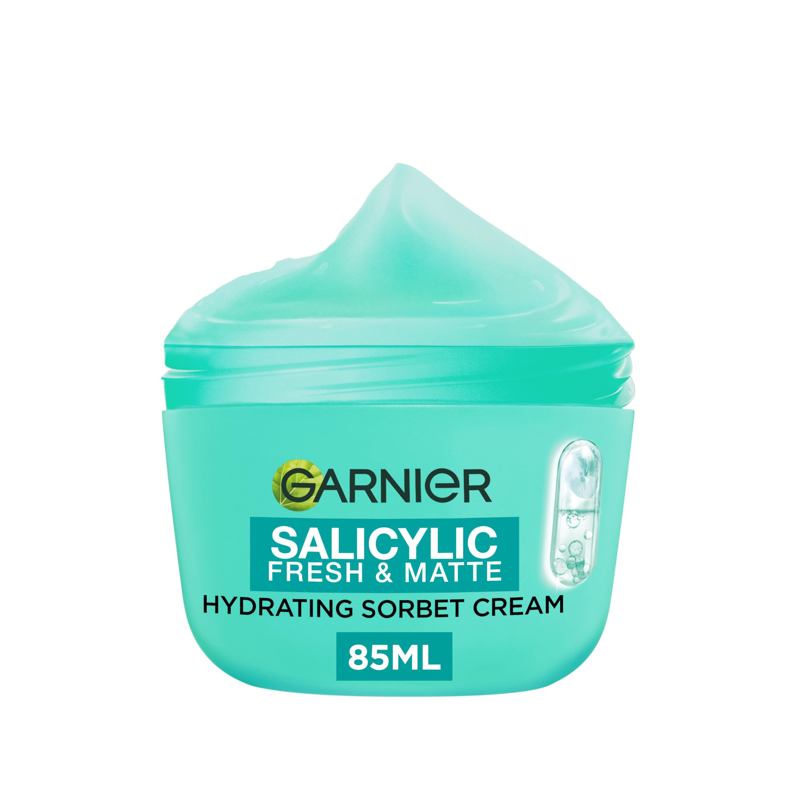 Garnier Pure Active Salicylic Fresh & Matte Hydrating Sorbet Cream 85ml - Oily Skin Moisturiser - New