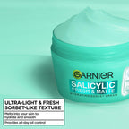 Garnier Pure Active Salicylic Fresh & Matte Hydrating Sorbet Cream 85ml - Oily Skin Moisturiser - New