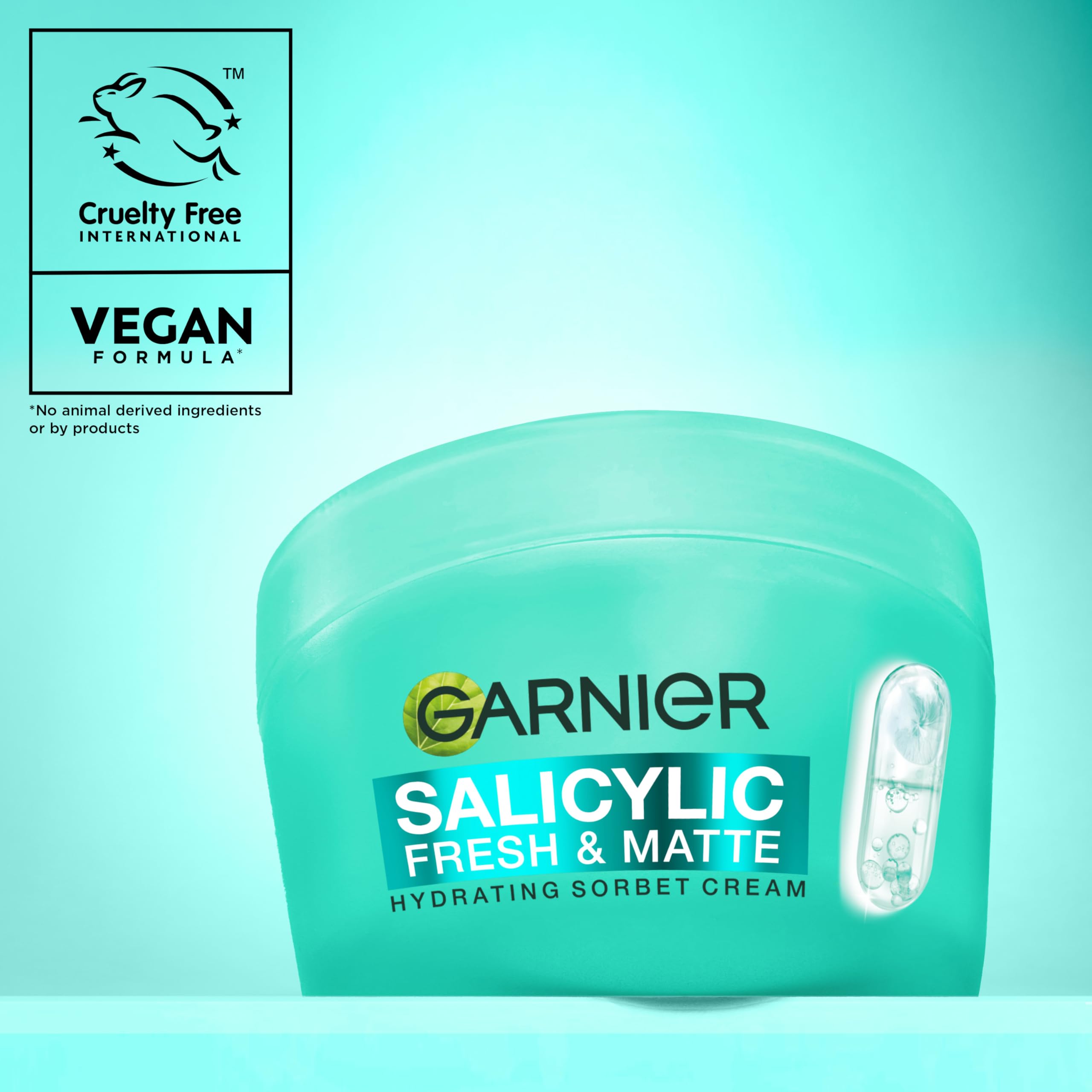 Garnier Pure Active Salicylic Fresh & Matte Hydrating Sorbet Cream 85ml - Oily Skin Moisturiser - New
