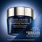 Estée Lauder Revitalizing Supreme+ Night Power Bounce Cream 75ml - Face Moisturiser with Peptides - Firms Lifts Plumps Skin - New