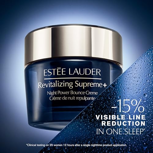 Estée Lauder Revitalizing Supreme+ Night Power Bounce Cream 75ml - Face Moisturiser with Peptides - Firms Lifts Plumps Skin - New