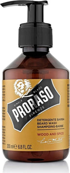 Proraso Beard Wash - Refreshing Cleansing Shampoo - 200ml - Men's Grooming Facial Hair Care - New