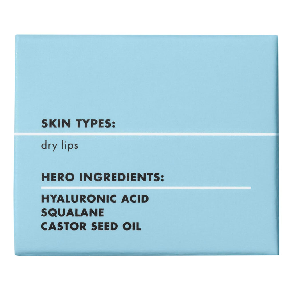 e.l.f. Skin Holy Hydration! Lip Mask - Hydrating Leave-on - Hyaluronic Acid - Powder Blue - Soft Smooth Lips - New