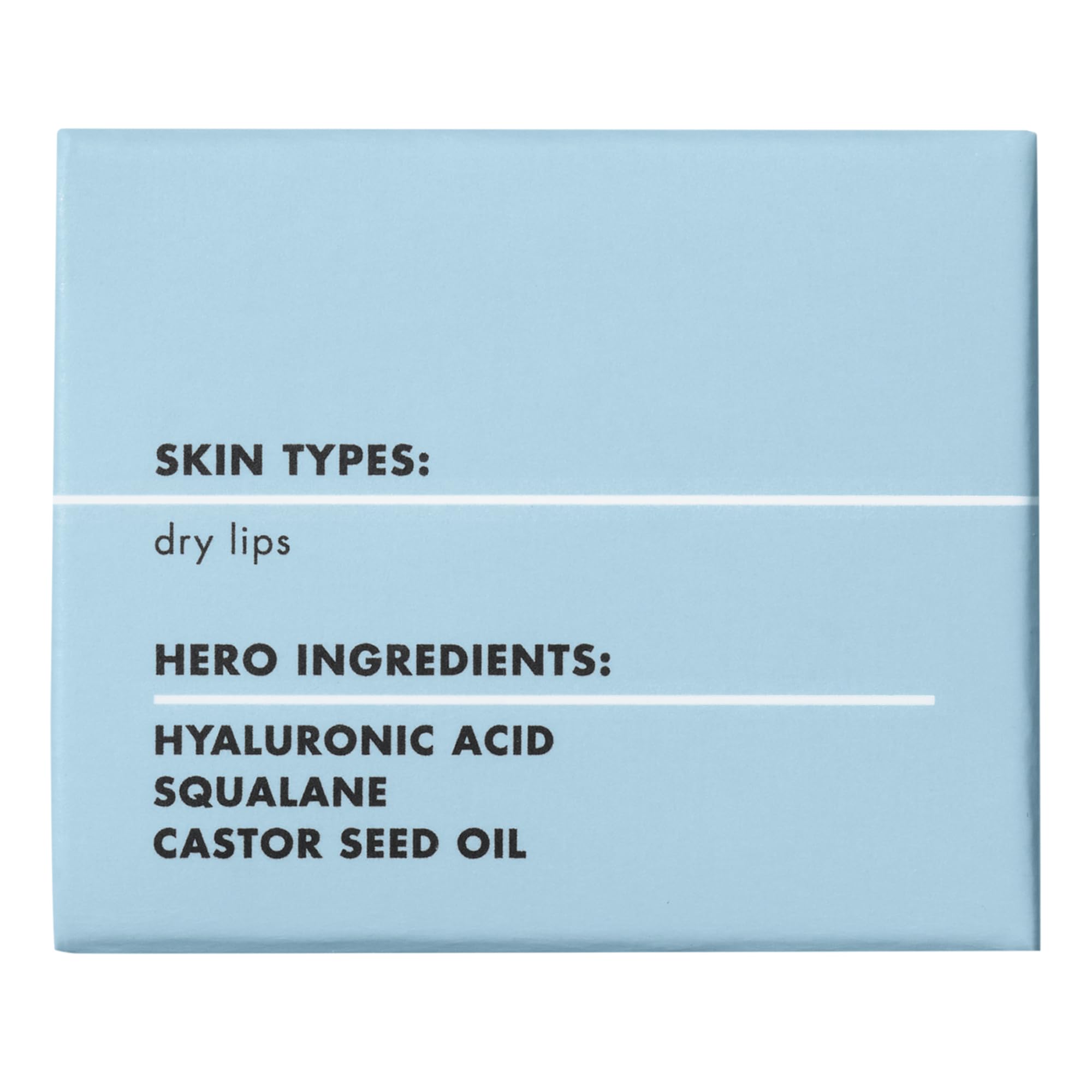 e.l.f. Skin Holy Hydration! Lip Mask - Hydrating Leave-on - Hyaluronic Acid - Powder Blue - Soft Smooth Lips - New