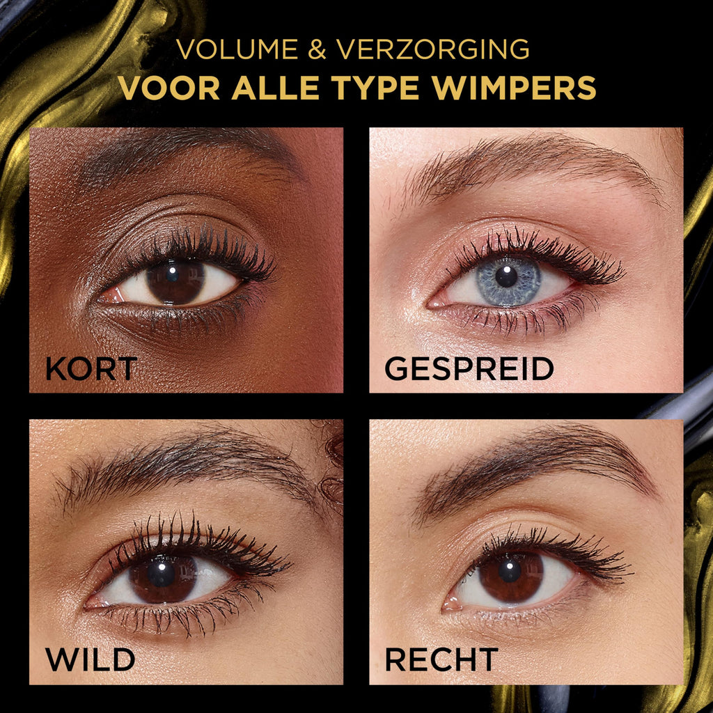 L'Oreal Paris Volume Million Lashes Balm Mascara - Noir Natural Black - Full Volume Lashes - Damaged Box