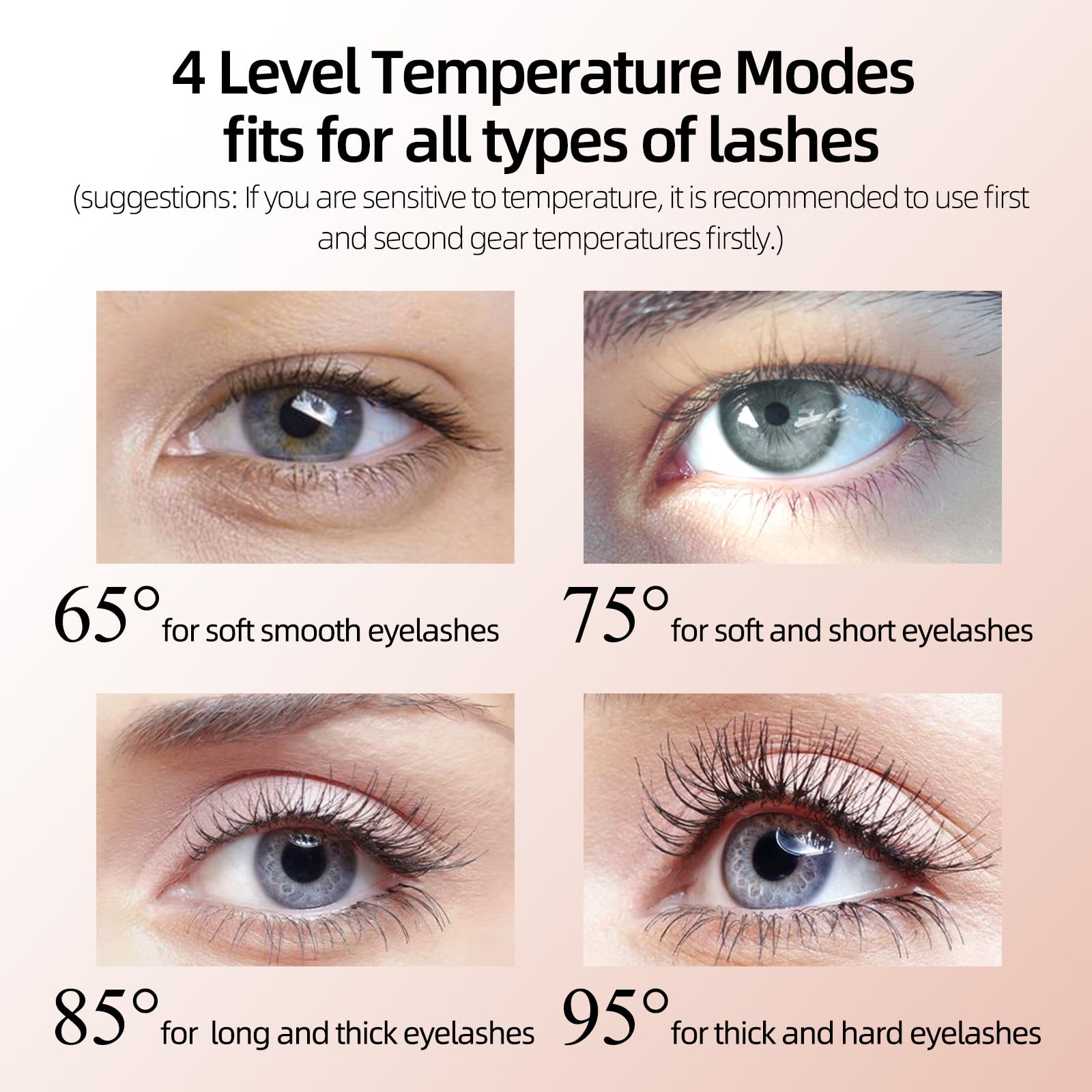 EYECURL X8 Heated Eyelash Curler - Electric Lash Curler - Long Lasting Makeup - Black - X8-132MM Model - Very Good