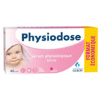 Physiodose Physiological Serum - Saline Solution 3 Boxes of 40 Single Doses - 5ml Vials - Nasal Eye Hygiene Baby Adult - Damaged Box - BBE 02/2029