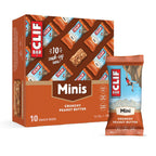 CLIF BAR Minis Crunchy Peanut Butter Snack Bars - 10 x 28g Energy Protein Bar Multipack - Damaged Box - BBE 03/2027