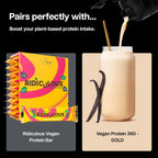 Protein Works Vegan Protein 360 - Gold Vanilla Crème 2kg - Plant Based Powder Shake - Damaged Box - BBE 07/2027