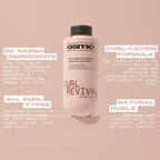 Osmo Curl Revival Reinvigorating Shampoo 400ml - Hair Care for Curly Wavy Hair - Damaged Box