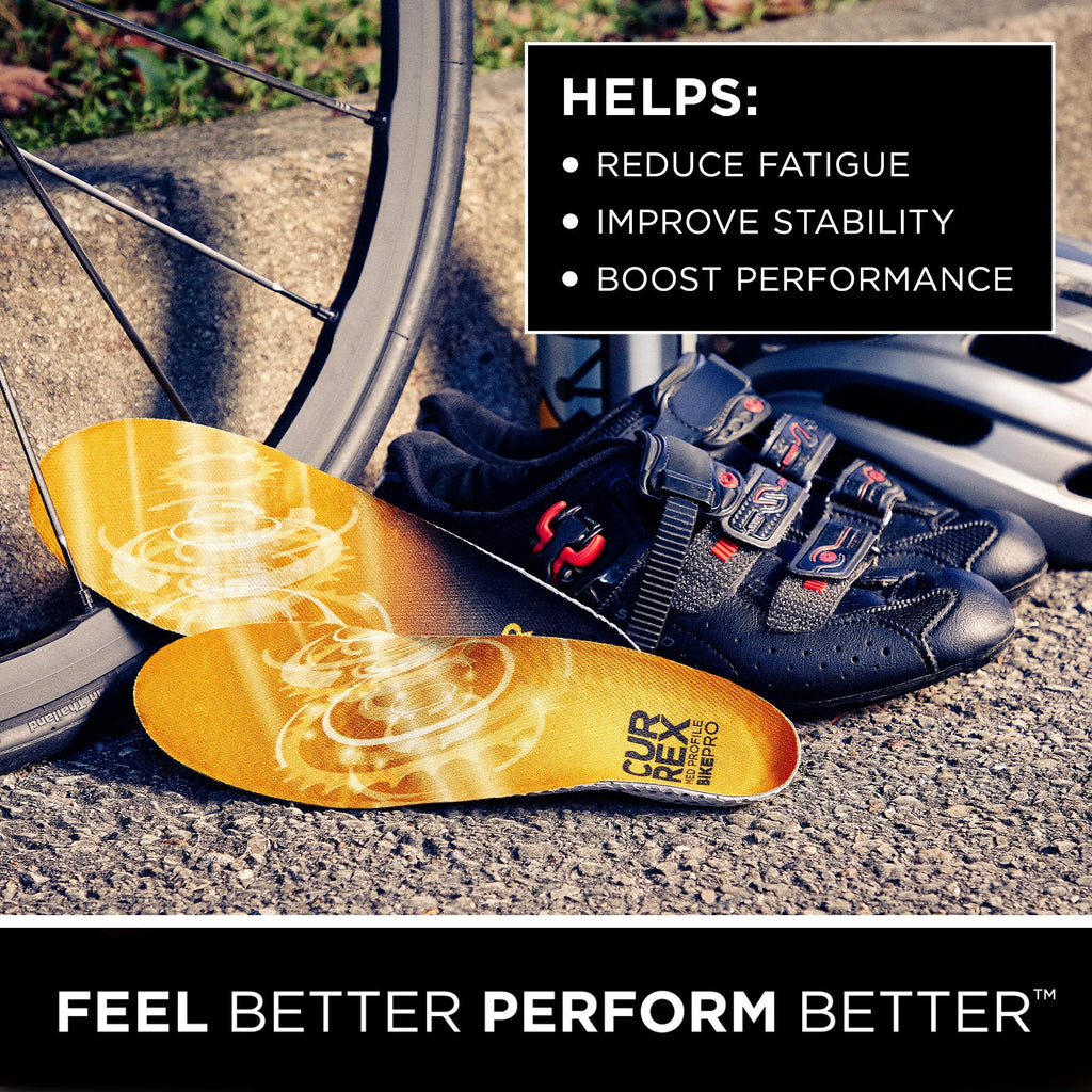 CURREX BikePro Sole Dynamic Performance Insole for Cycling Mountain Biking Bike Riding - Very Good