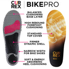 CURREX BikePro Sole Dynamic Performance Insole for Cycling Mountain Biking Bike Riding - Very Good