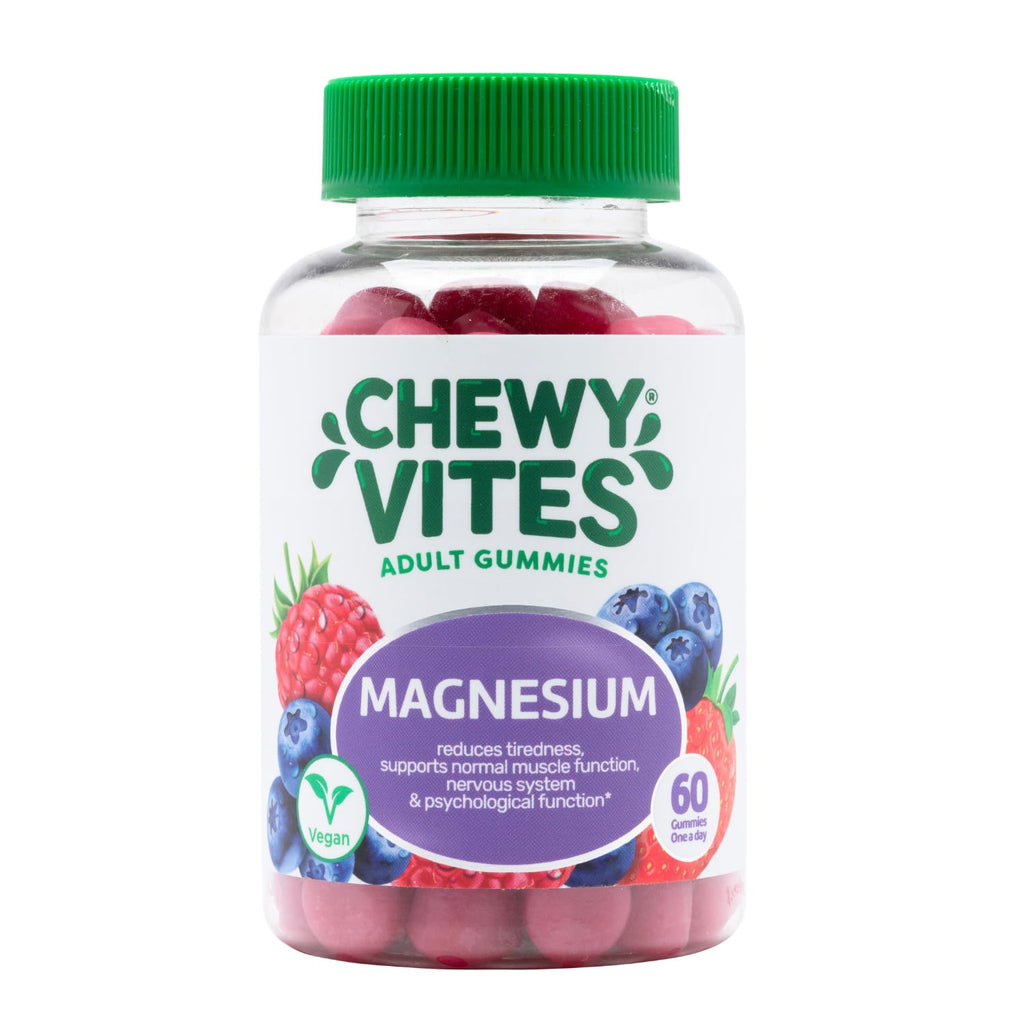 Chewy Vites Adult Magnesium Citrate 736mg Gummies, 60 Count - New - BBE 12/2026