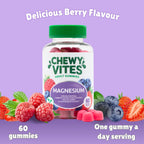 Chewy Vites Adult Magnesium Citrate 736mg Gummies, 60 Count - New - BBE 12/2026