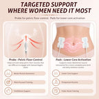 Pelvic Floor Trainer - Vaginal EMS & Electrode Abdominal Muscle Training - Guided Kegel Exerciser for Incontinence & Bladder Leaks - Damaged Box