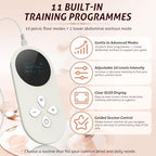 Pelvic Floor Trainer - Vaginal EMS & Electrode Abdominal Muscle Training - Guided Kegel Exerciser for Incontinence & Bladder Leaks - Damaged Box