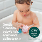 ATTITUDE 2-in-1 Baby Shampoo & Body Wash - Sensitive Skin, Unscented, Oat, EWG Verified, Vegan, 473 mL - Damaged Box