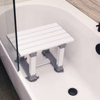Merlin Bath Seat - 12 Inch Healthcare Shower Aid - Medical Transfer Chair - Very Good