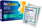 NiQuitin Clear Nicotine Patches Step 1 21mg - 7 Patches - Quit Smoking Aid - Damaged Box - BBE 01/2029