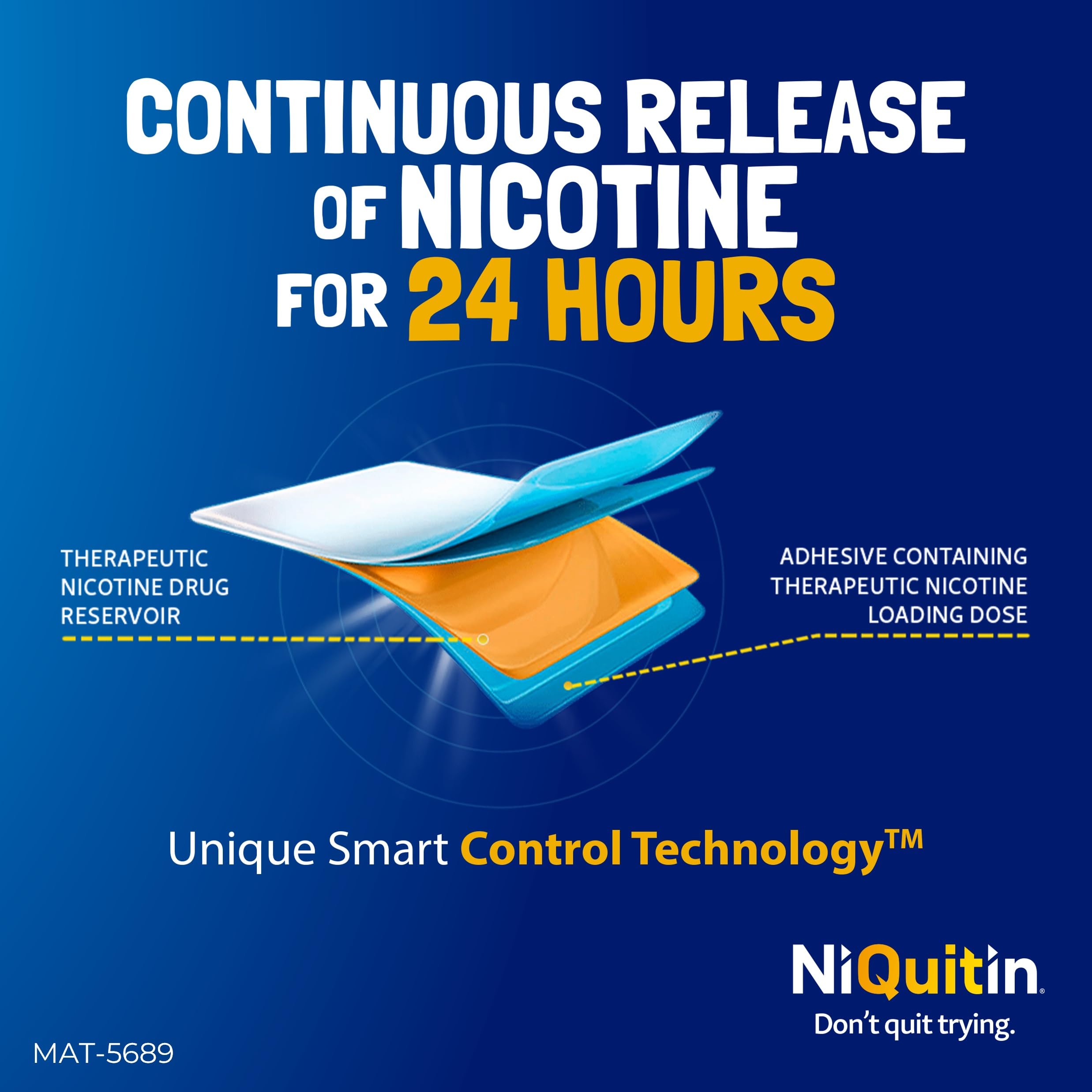 NiQuitin Clear Nicotine Patches Step 1 21mg - 7 Patches - Quit Smoking Aid - Damaged Box - BBE 01/2029