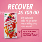 HIGH5 Energy Drink with Protein 4:1 Carbohydrate Blend - Electrolytes, Endurance, Cycling, Running Fuel - Berry - 12 x 47g Sachets - Damaged Box - BBE 08/2026