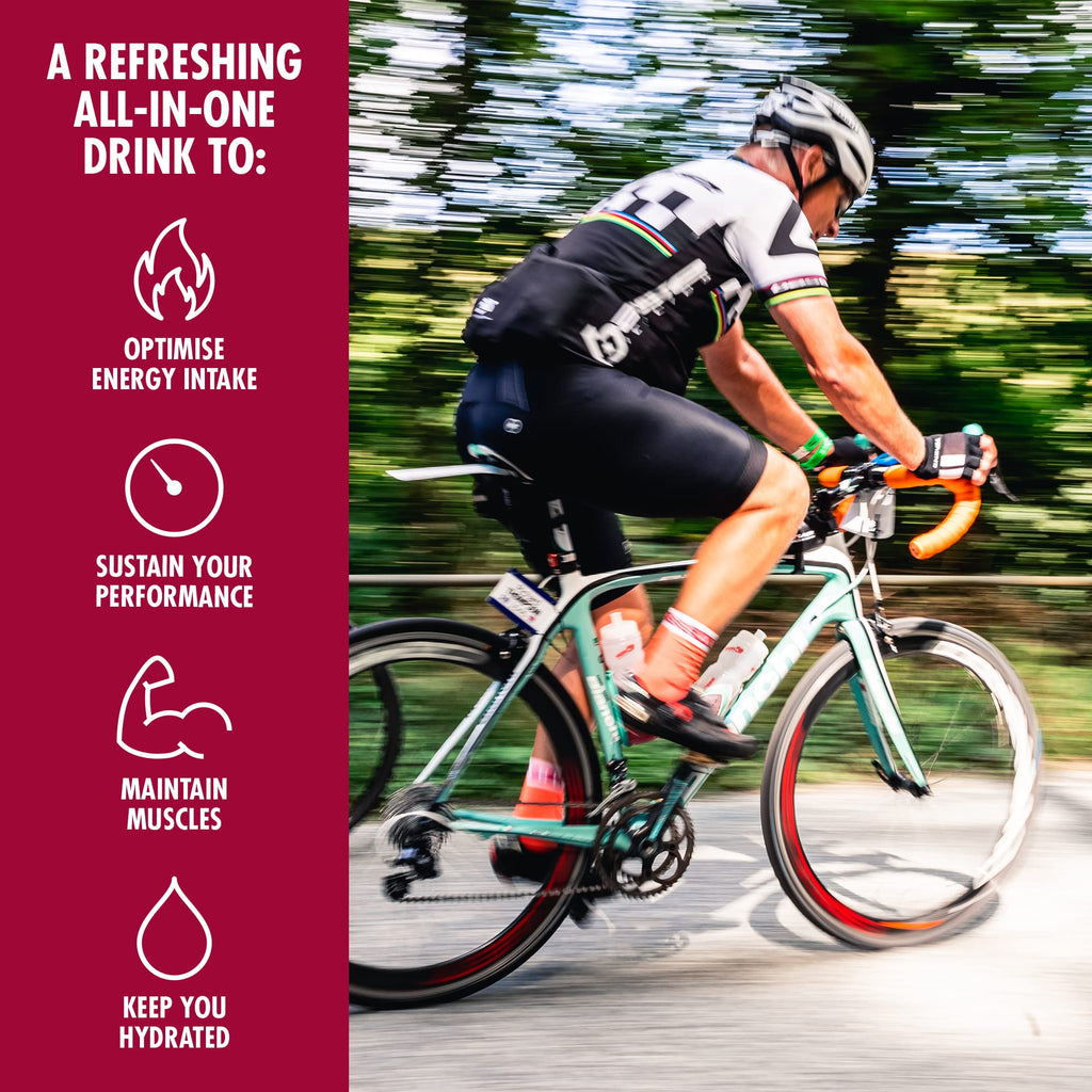 HIGH5 Energy Drink with Protein 4:1 Carbohydrate Blend - Electrolytes, Endurance, Cycling, Running Fuel - Berry - 12 x 47g Sachets - Damaged Box - BBE 08/2026